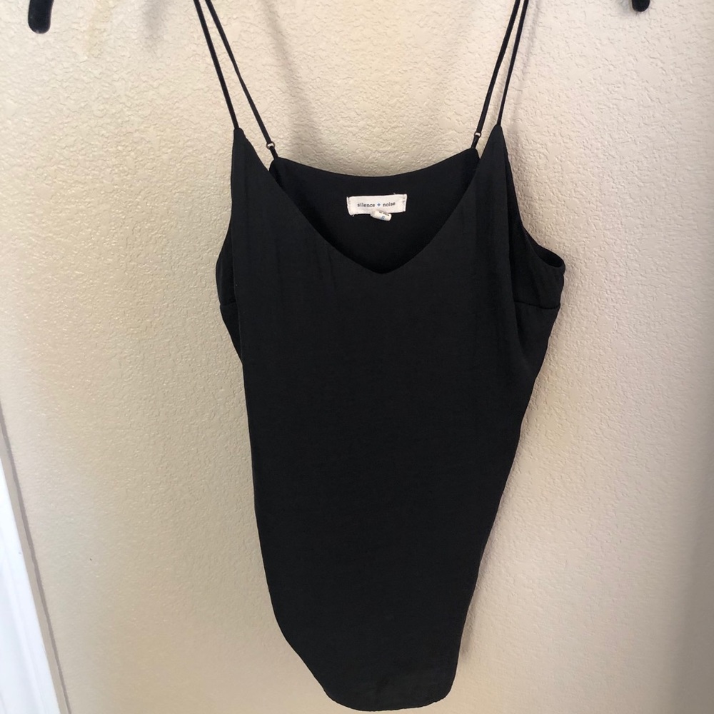 Urban Outfitters Silence and Noise Black Tank